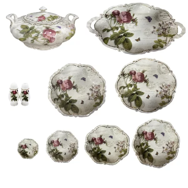 سرویس غذاخوری 30 پارچه 6 نفره لمونژ مدل 77280