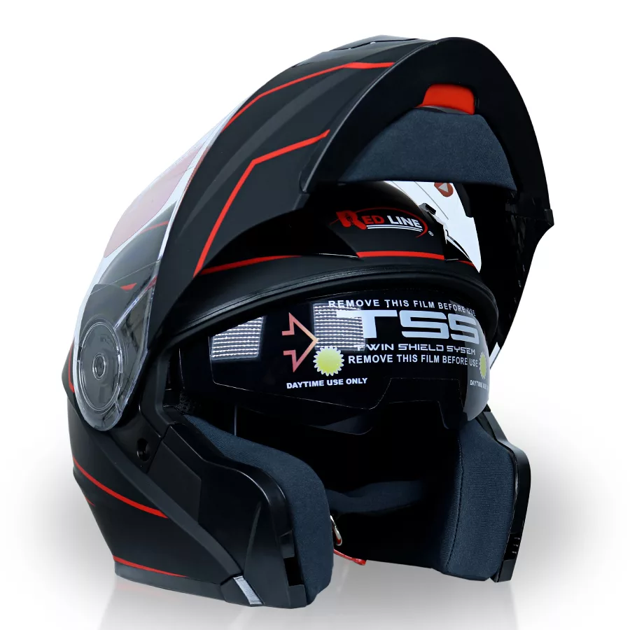 کلاه کاسکت فک متحرک ردلاین مدل 939 x RD lose