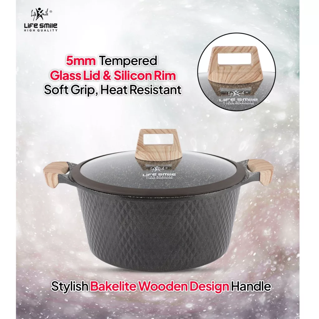 سرویس پخت و پز 6 پارچه لایف اسمایل مدل MR-6-P