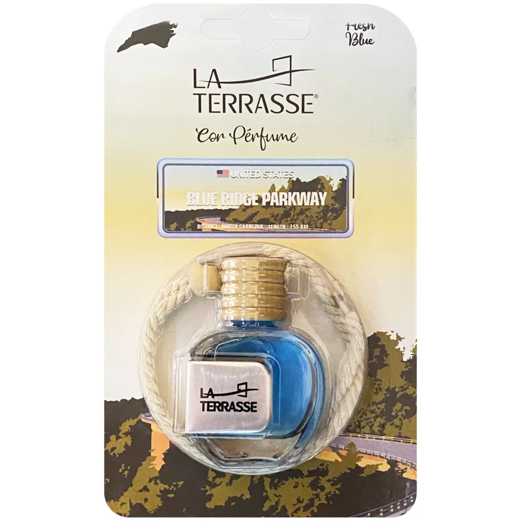 خوشبو کننده خودرو لاتراس مدل نسیم خنک دریایی حجم 10 میلی لیتر