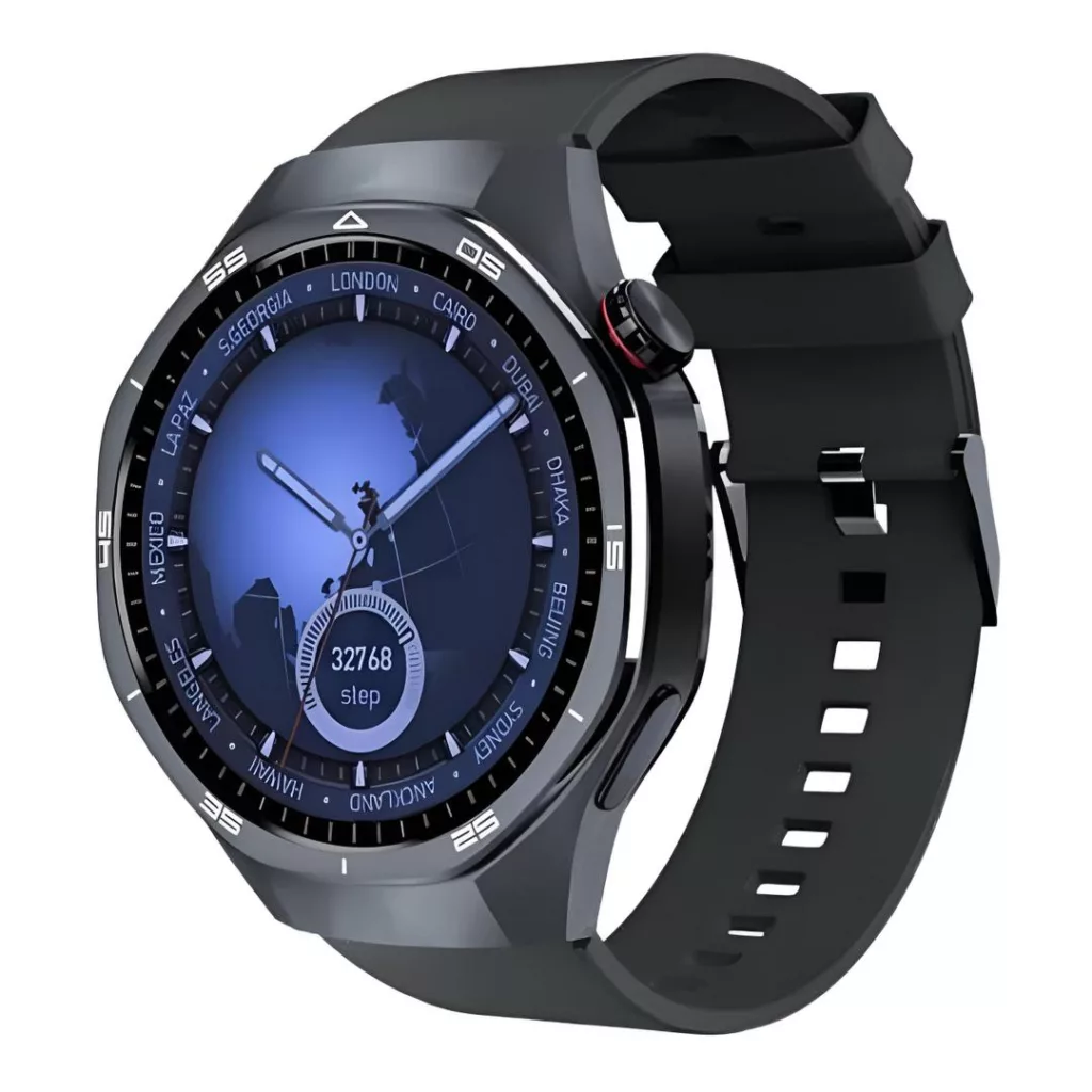 ساعت هوشمند 1/43 اینچی گرین لاین مدل Teck master با بند سیلیکونی