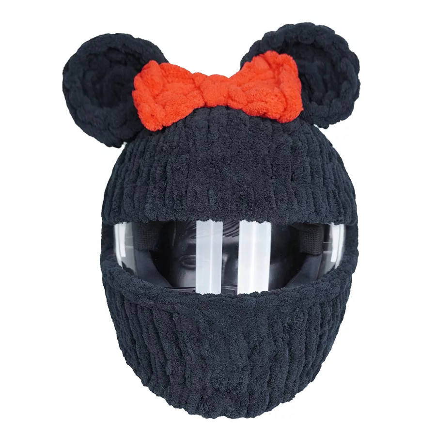 کلاه کاسکت پی مدل NOFACE miki re/bk