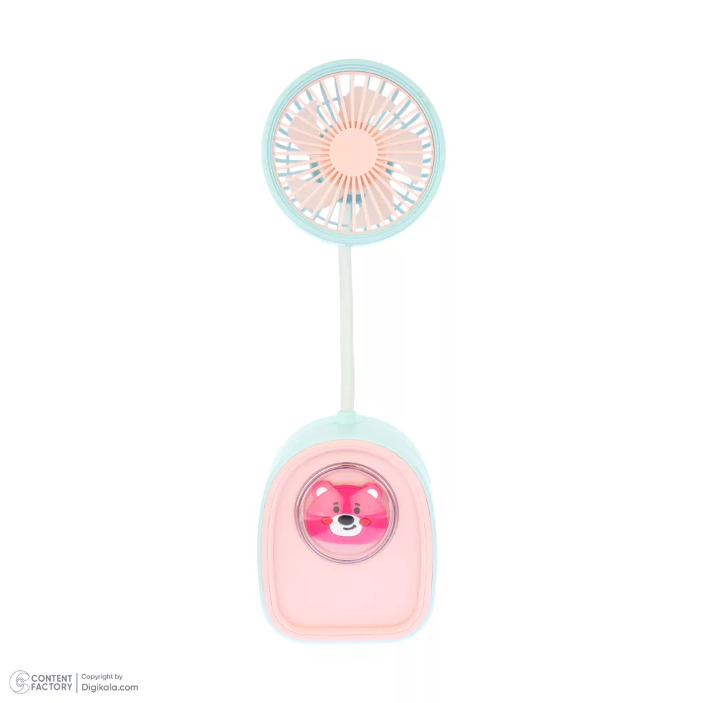 پنکه شارژی مدل خرس کد 3