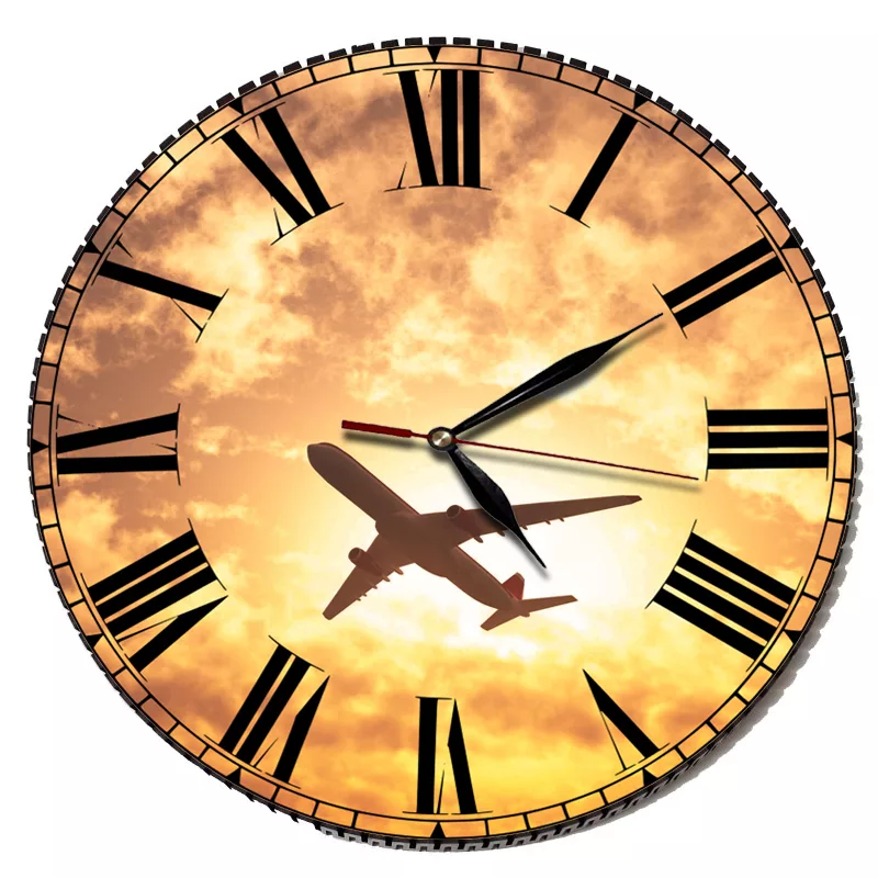 ساعت دیواری مدل پرواز هوایی