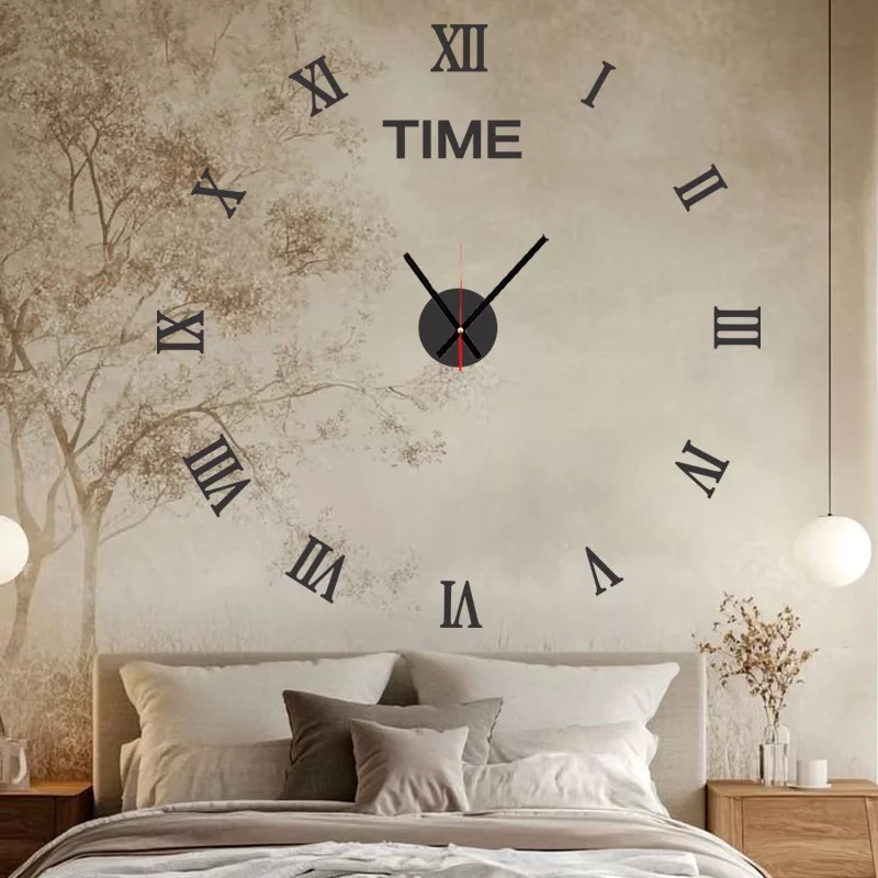 ساعت دیواری مدل فانتزی رومی کامل 001493