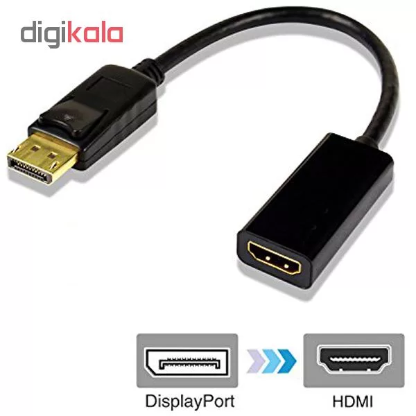 مبدل DisplayPort به HDMI مدل DP-16