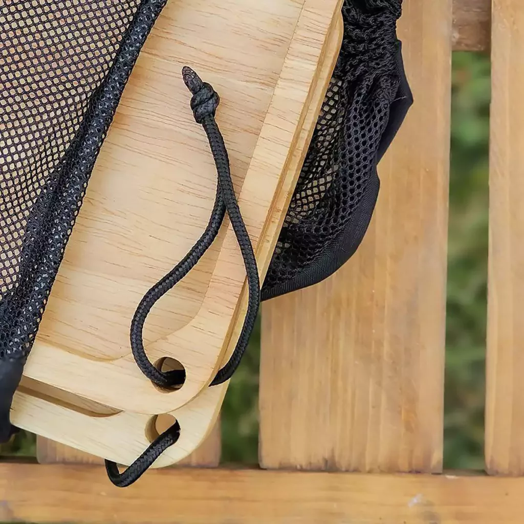 بشقاب سفری لیمو کمپ مدل چوبی