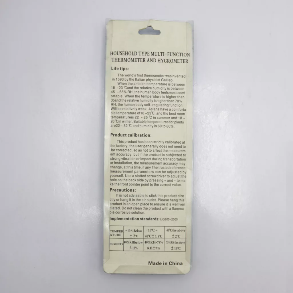 دما سنج و رطوبت سنج مدل پرشین کت کد YP- PELASIK-JIVE-23CM