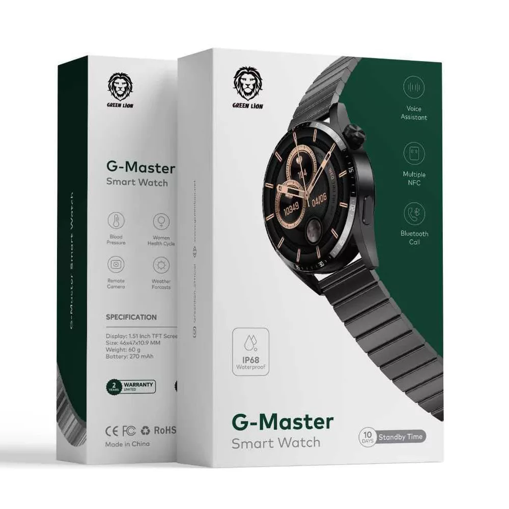 ساعت هوشمند گرین لاین مدل APY EXTERNAL G MASTER COMPACT
