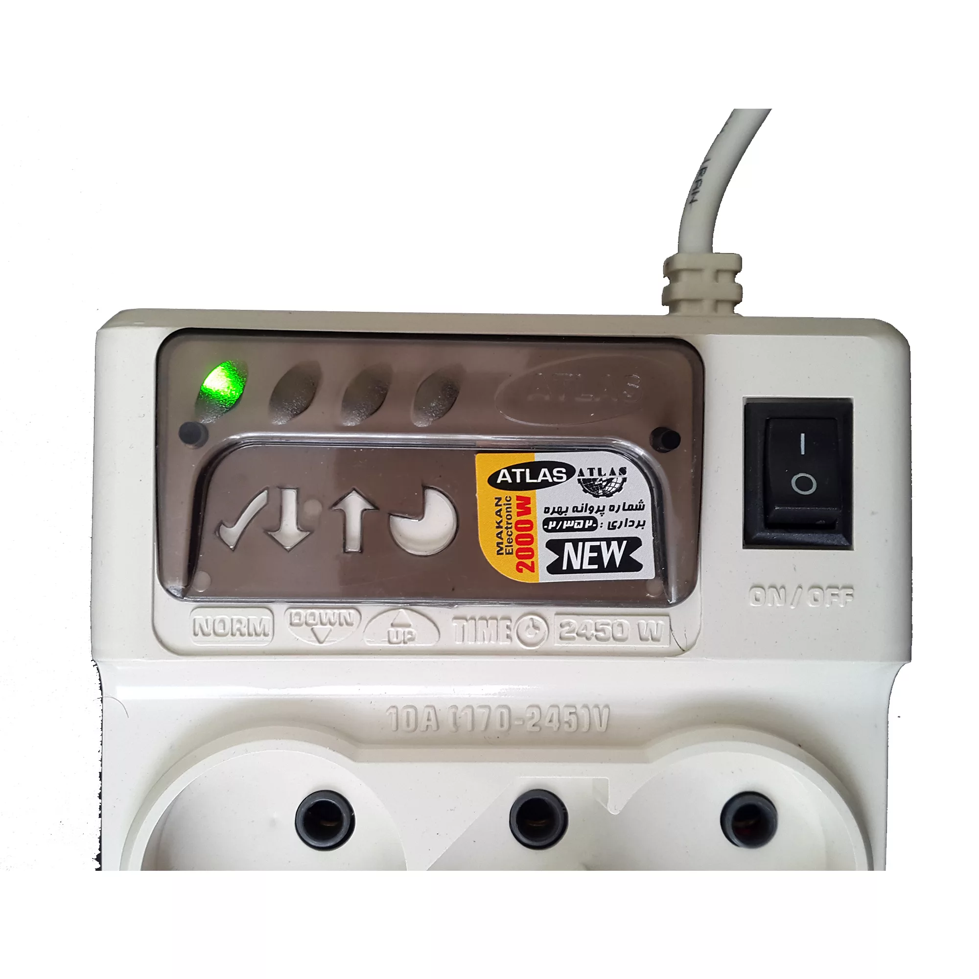 محافظ ولتاژ اطلس مدل L 1.5M