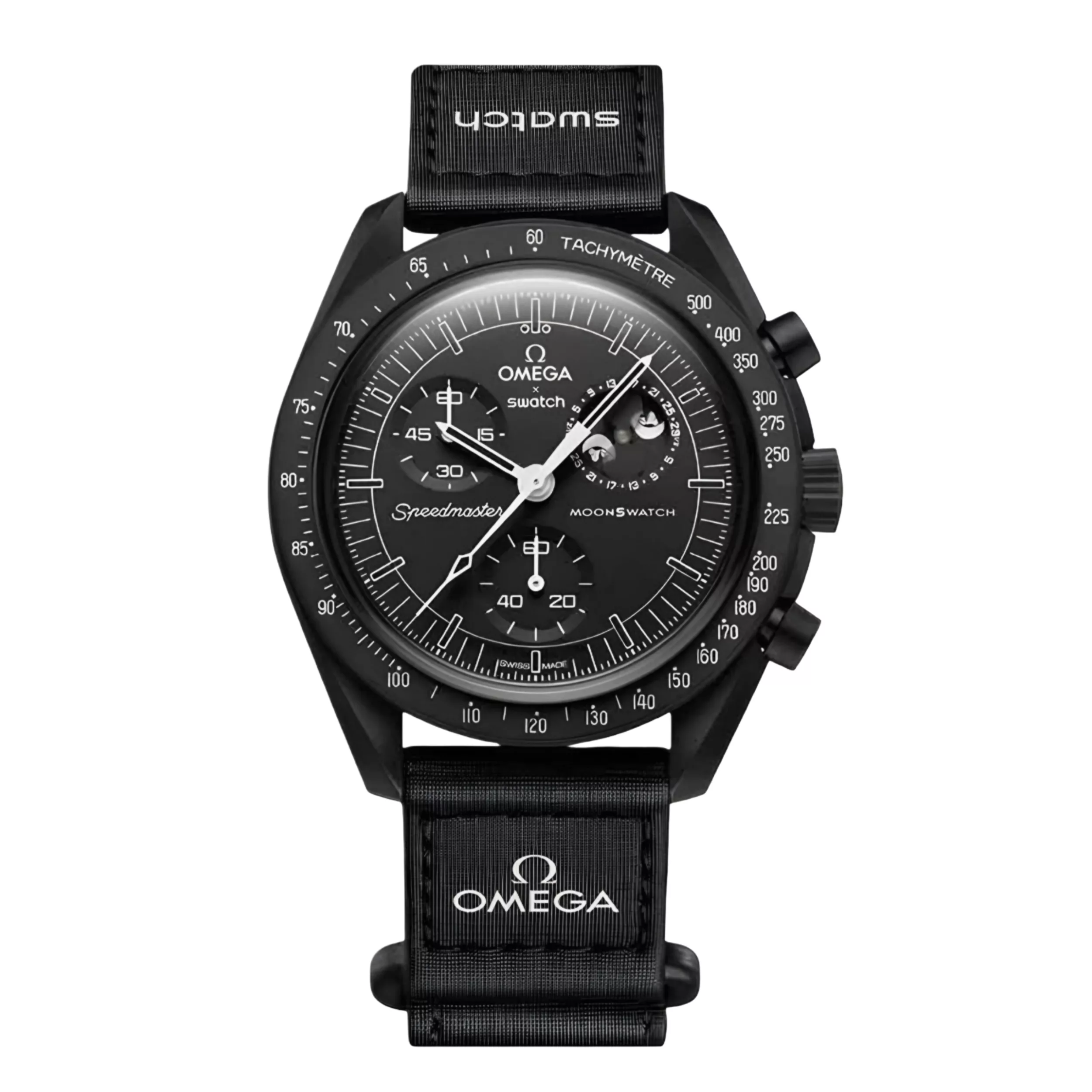 ساعت مچی عقربه‌ای کوارتز مدل کلاسیک سه موتور فعال کرنوگراف بند چسبی کد 1