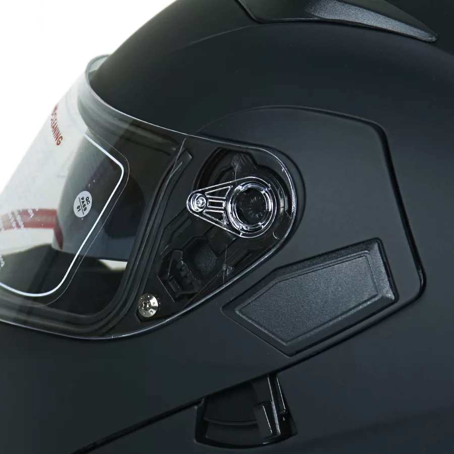 کلاه کاسکت فک متحرک دی ای وان مدل matt blk 101