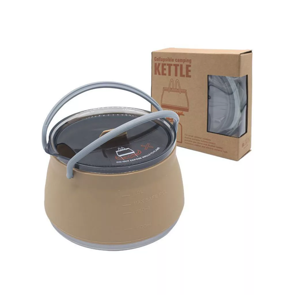 کتری سفری مدل تاشو سیلیکونی کد ‌M-Cp