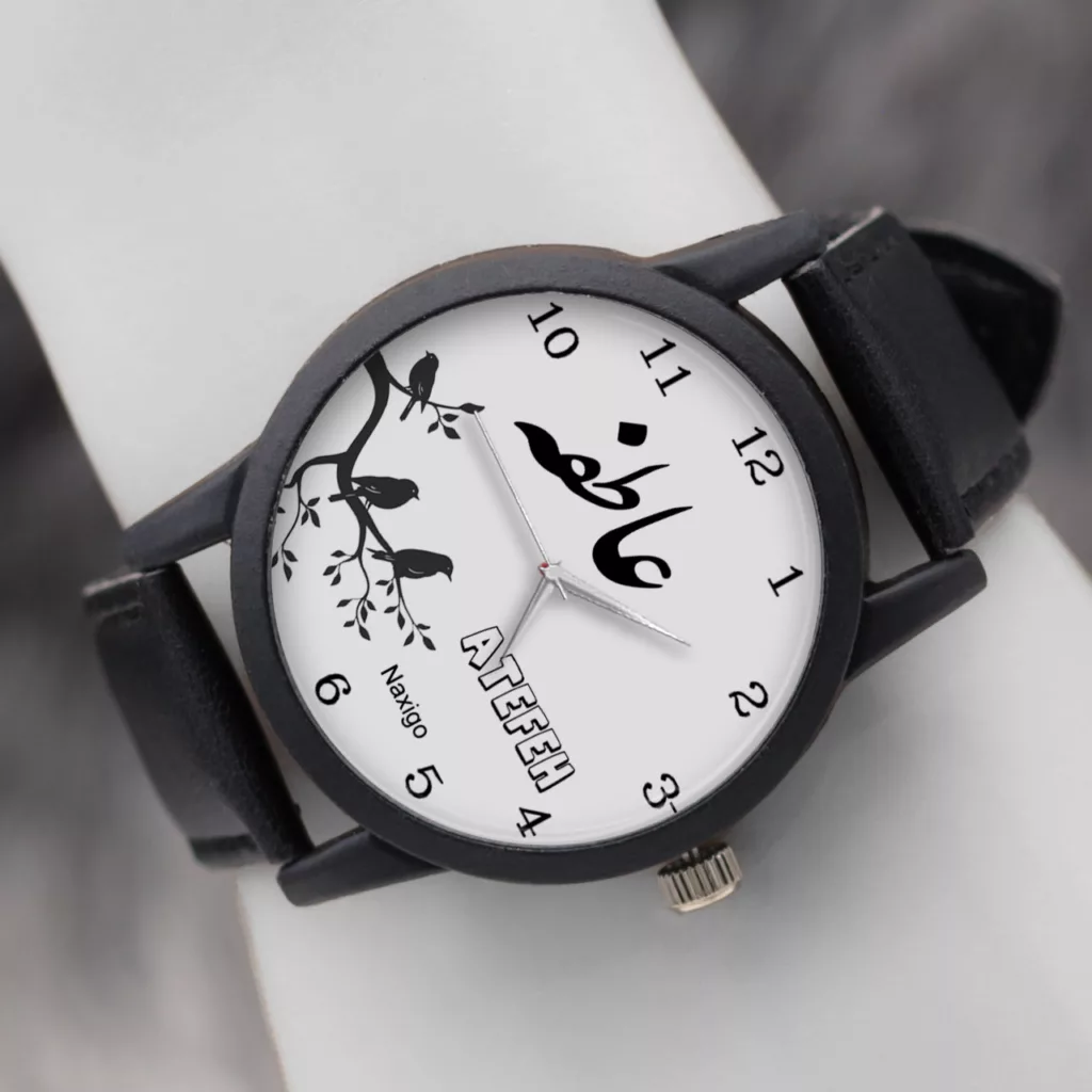 ساعت مچی عقربه ای زنانه ناکسیگو طرح عاطفه کد LF3395