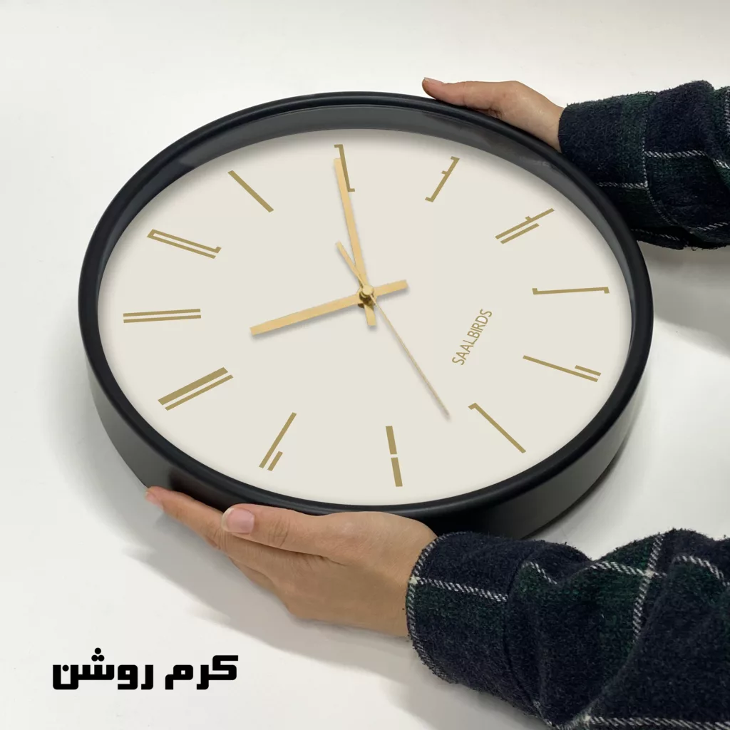 ساعت دیواری کوارتز سال بردز طرح مینیمال مدل CW-935TL