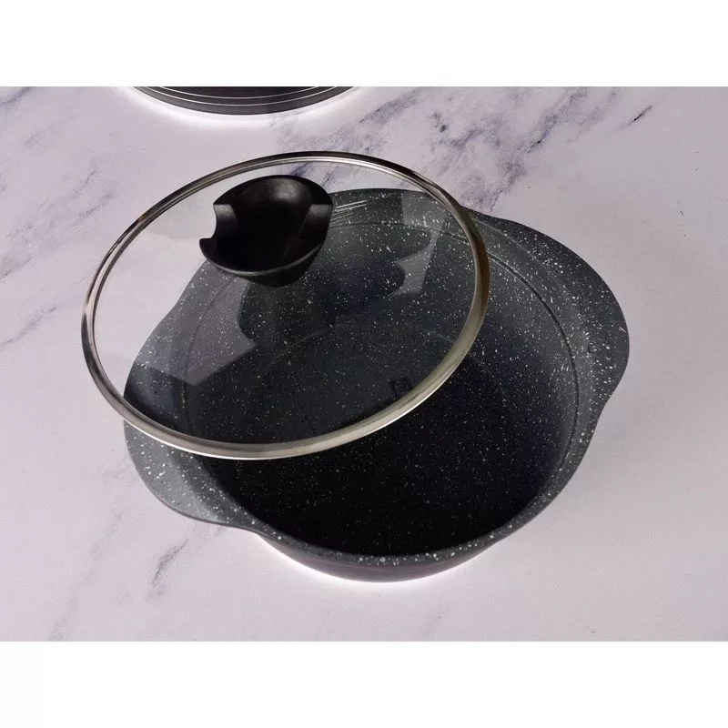 سرویس قابلمه و تابه چدنی 12 پارچه مدل ریو