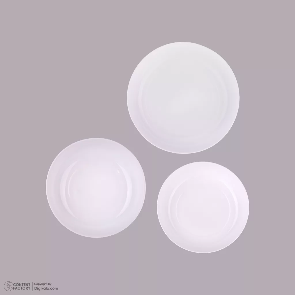 سرویس غذاخوری 3 پارچه 1 نفر گلدن اوپال مدل دیوالی کد 235