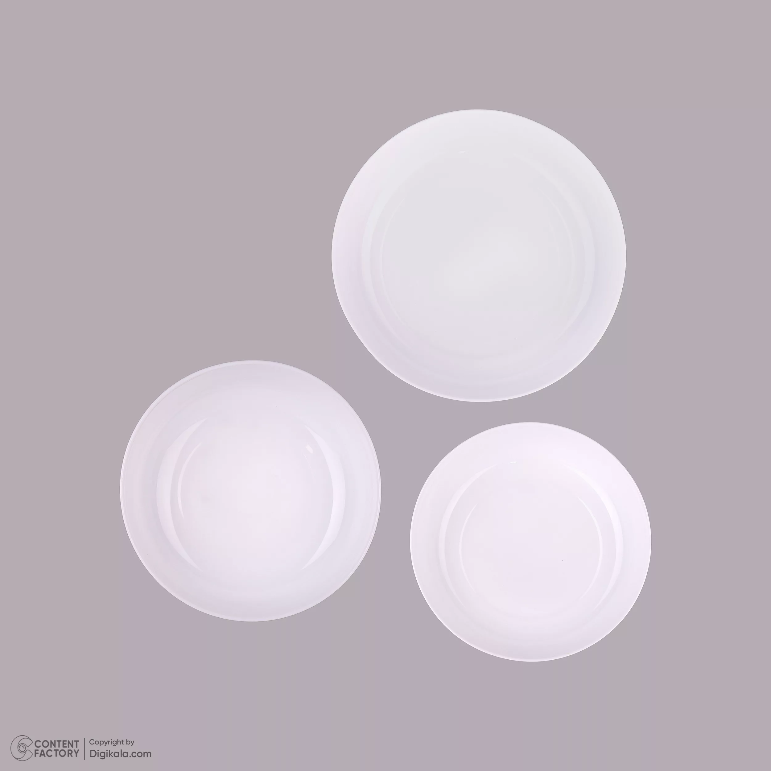 سرویس غذاخوری 3 پارچه 1 نفر گلدن اوپال مدل دیوالی کد 235