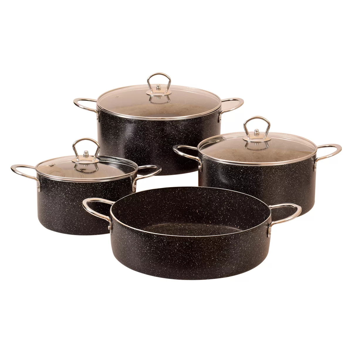 سرویس پخت و پز هفت پارچه انسی کد SE-M00150 مجموعه 4 عددی