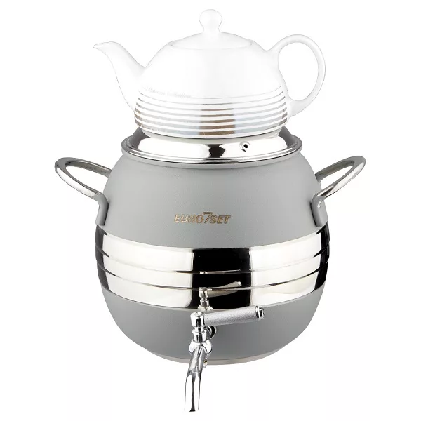 ست کتری و قوری یوروست کد 2030 گنجایش کتری 6 لیتر گنجایش قوری 1 لیتر