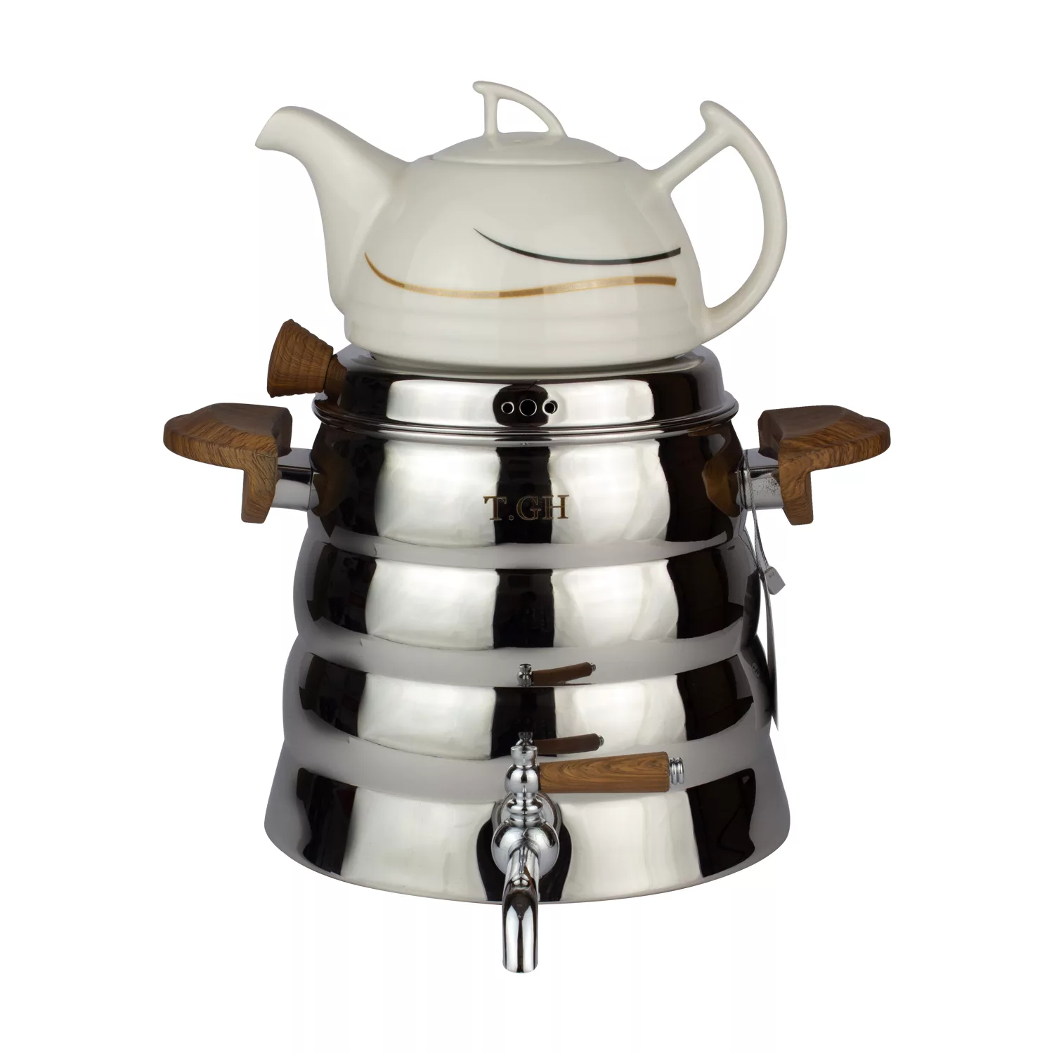 ست کتری و قوری مدل قیطاسی 8870