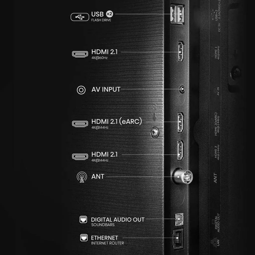 تلویزیون 65 اینچ کیو ال ای دی هوشمند هایسنس مدل 65Q7Q