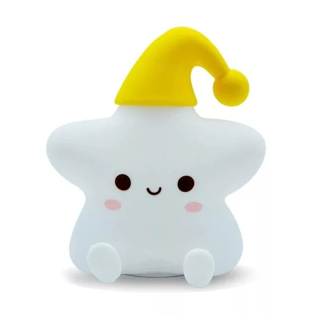 چراغ خواب اتاق کودک طرح ستاره کلاه دار