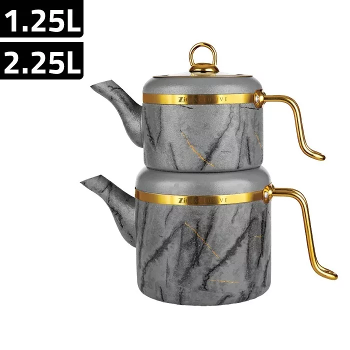 ست کتری و قوری زیو مدل ZTS-8014