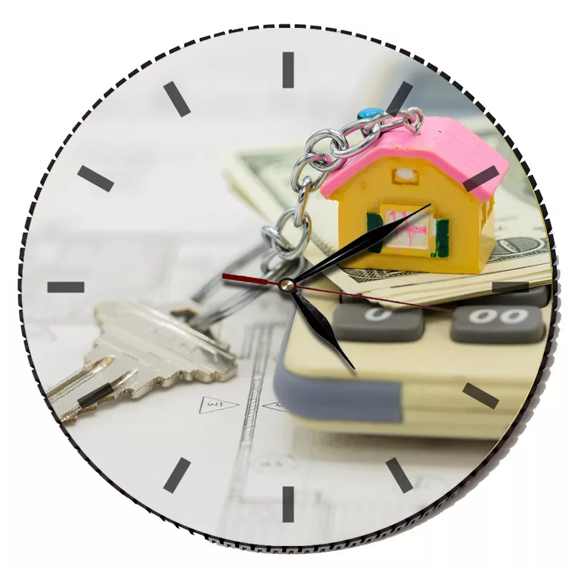 ساعت دیواری مدل املاک