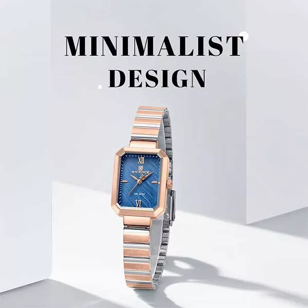 ساعت مچی عقربه‌ای کوارتز زنانه نیوی فورس مدل NF5050RGBE