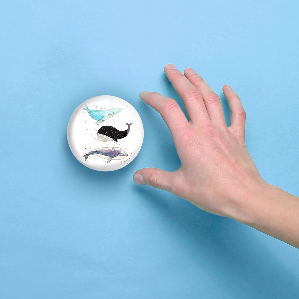 آینه جیبی خندالو مدل وال نهنگ کد 29508