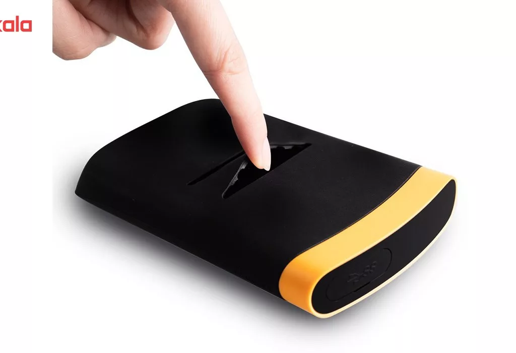 هارد اکسترنال سیلیکون پاور مدل Armor A65 ظرفیت دو ترابایت دارای رابط USB Type-A 3.2