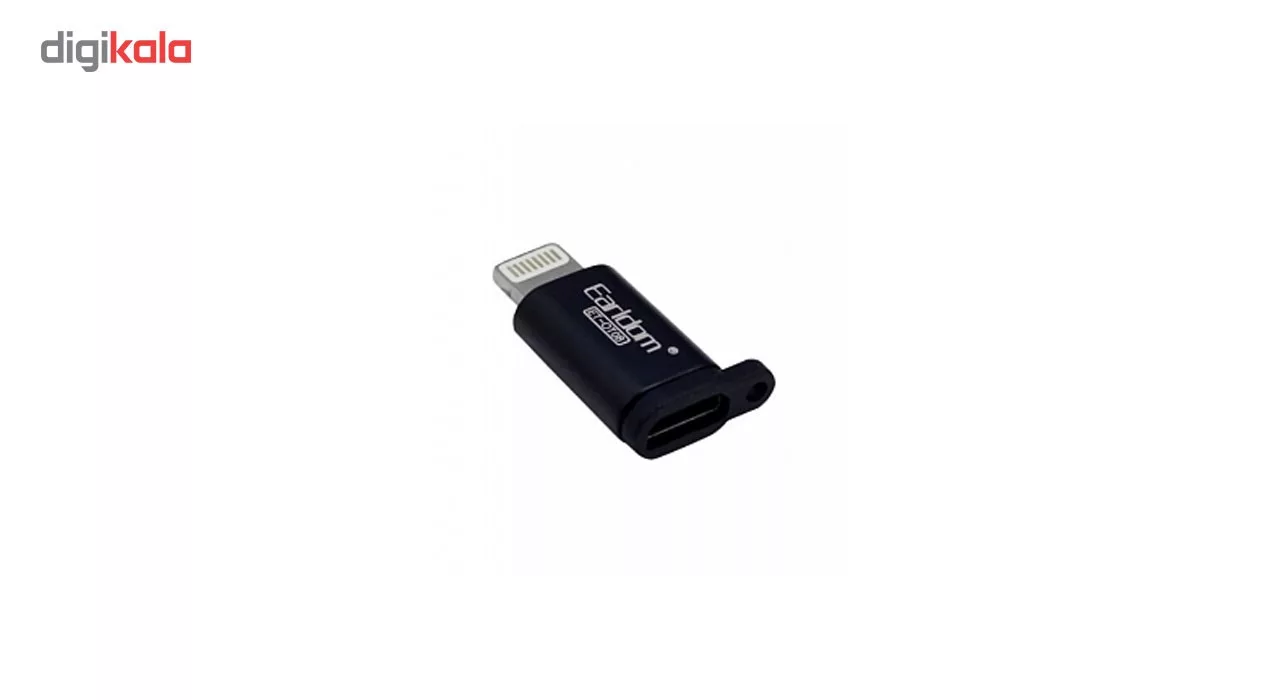 مبدل Micro USB به لایتنینگ ارلدام مدل OT08