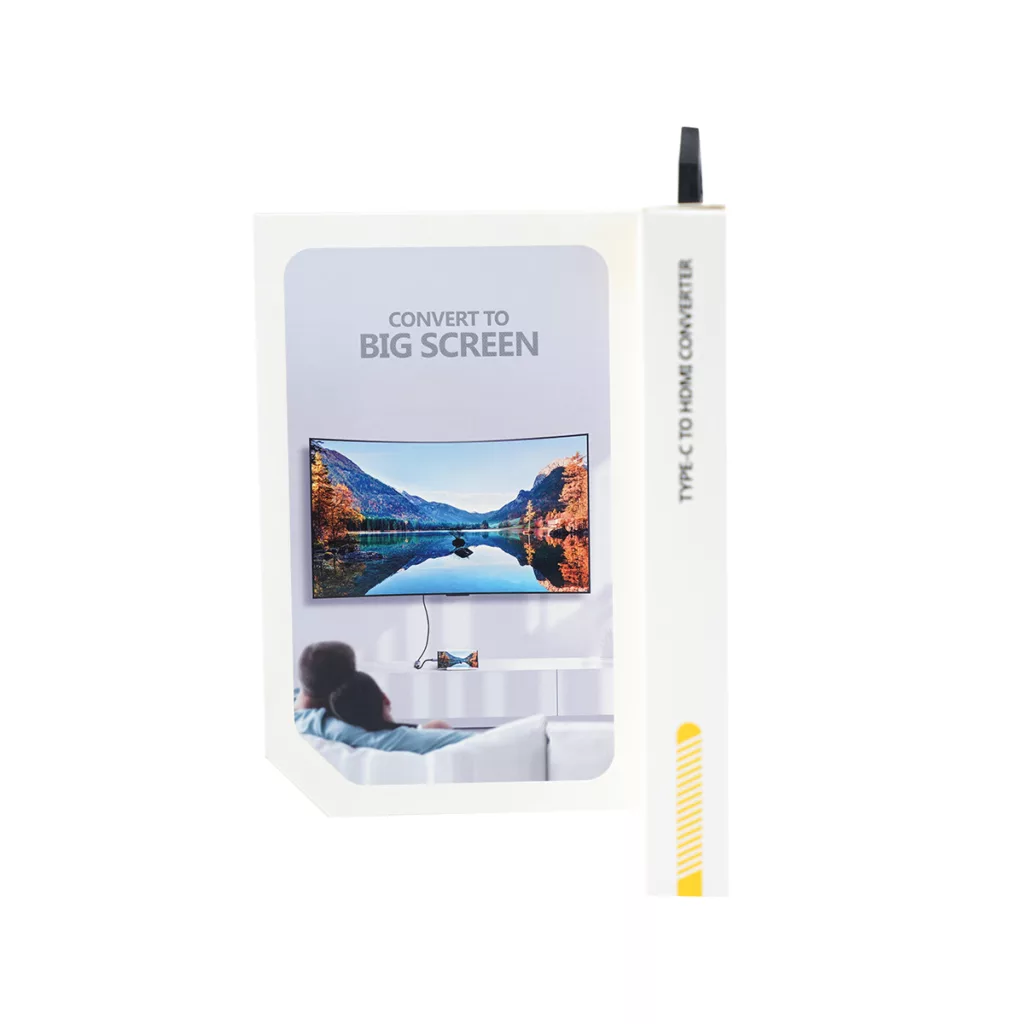 مبدل USB-C به HDMI جی بی کیو مدل HDT-01 طول 20 سانتی متر