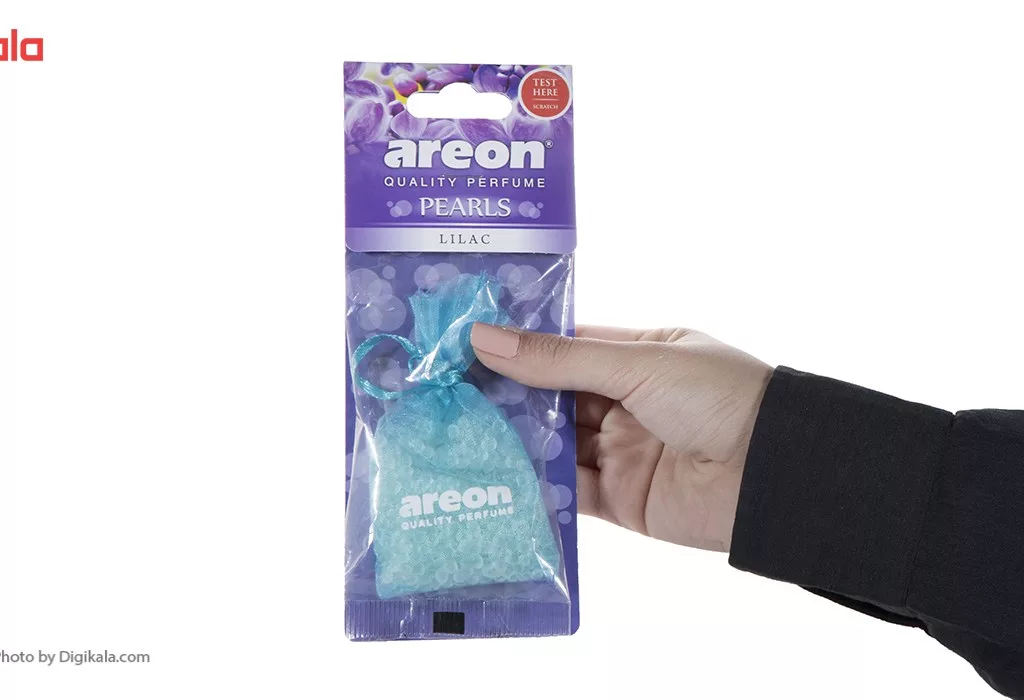 خوشبو کننده ماشین آرئون مدل Pearls با رایحه یاس بنفش