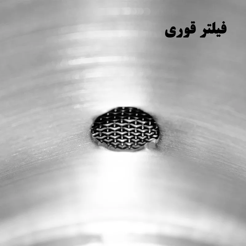 ست کتری و قوری لینس مدل NAZ گنجایش کتری 2.5 لیتر گنجایش قوری 1.2 لیتر