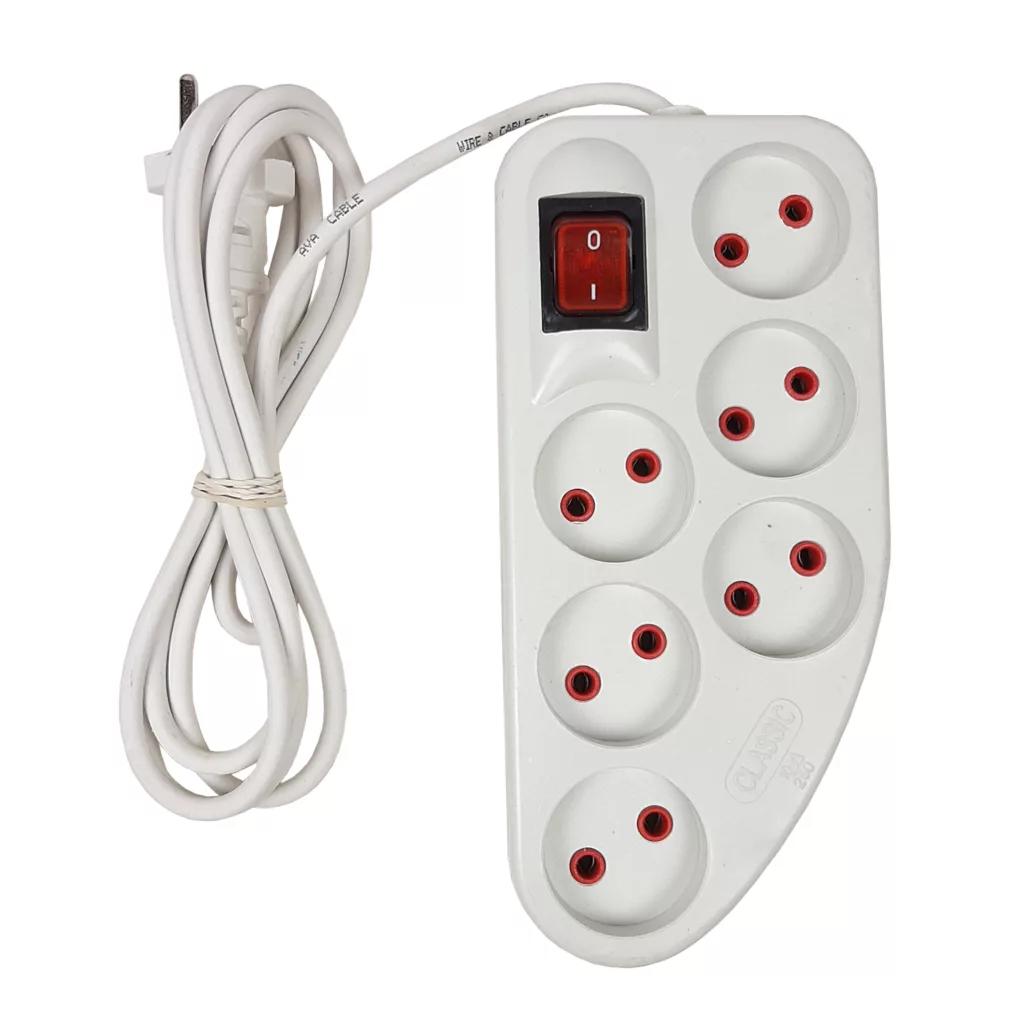 چندراهی برق مستر نیرو مدل شش خانه کد CLASSIC