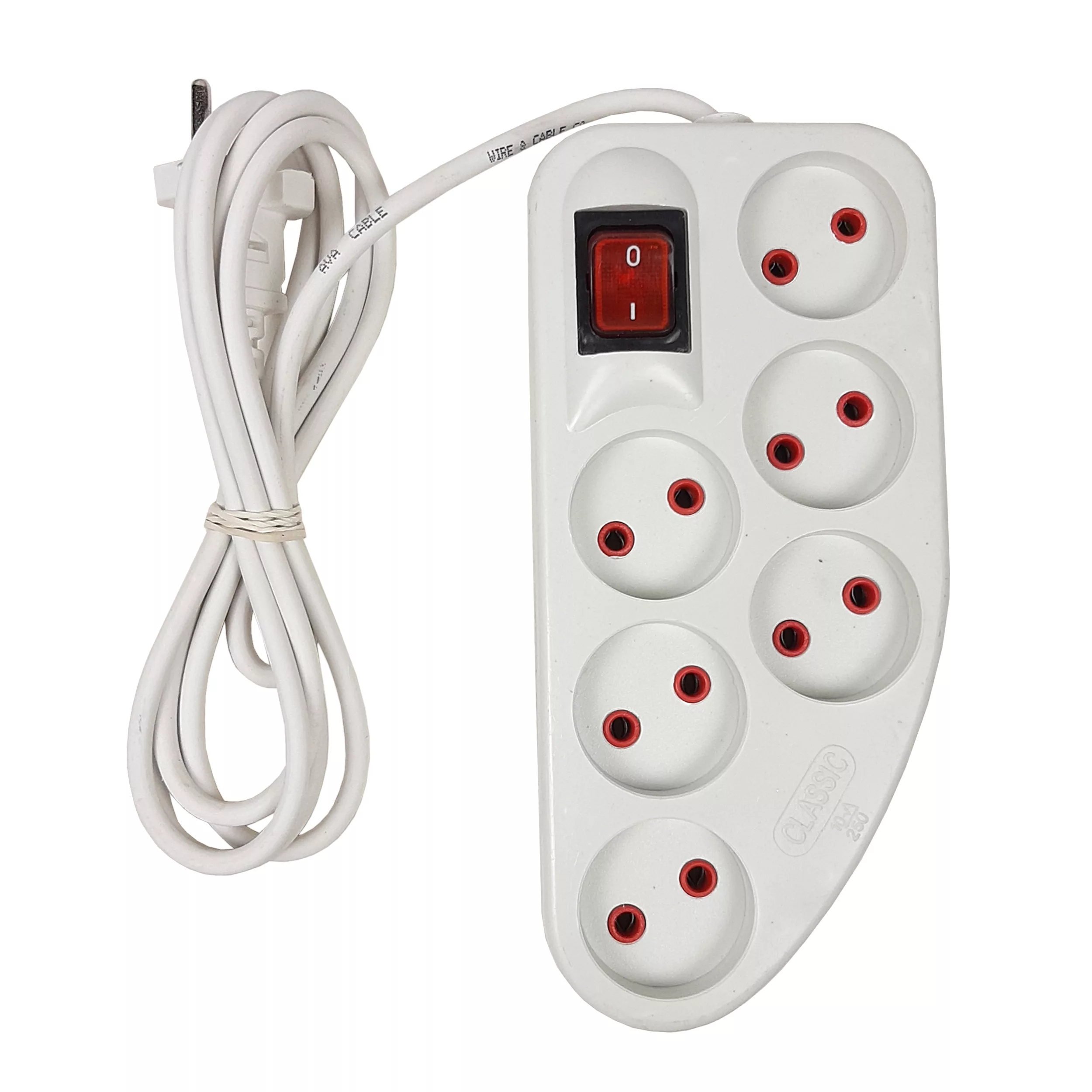 چندراهی برق مستر نیرو مدل شش خانه کد CLASSIC