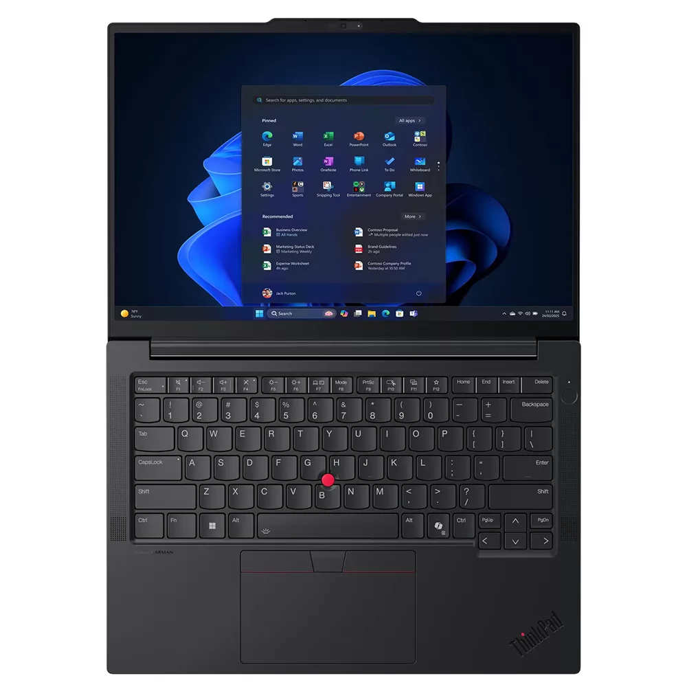 لپ تاپ 14 اینچی لنوو مدل ThinkPad E14 Gen 7-Core Ultra 7 255H-32GB DDR5 5600MHz-1TB SSD-Backlit-Fingerprint-IPS - کاستوم شده