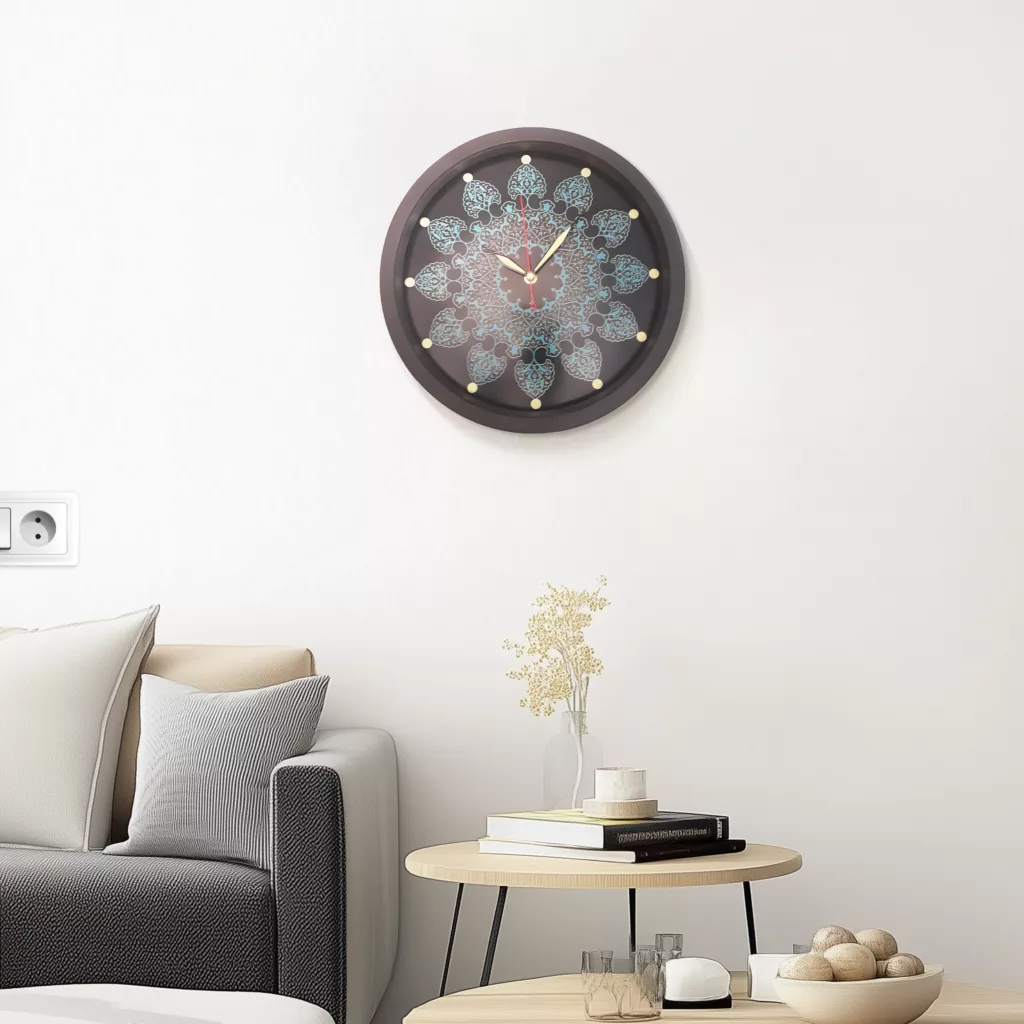 ساعت دیواری مدل اسلیم شب نما کد 4021205