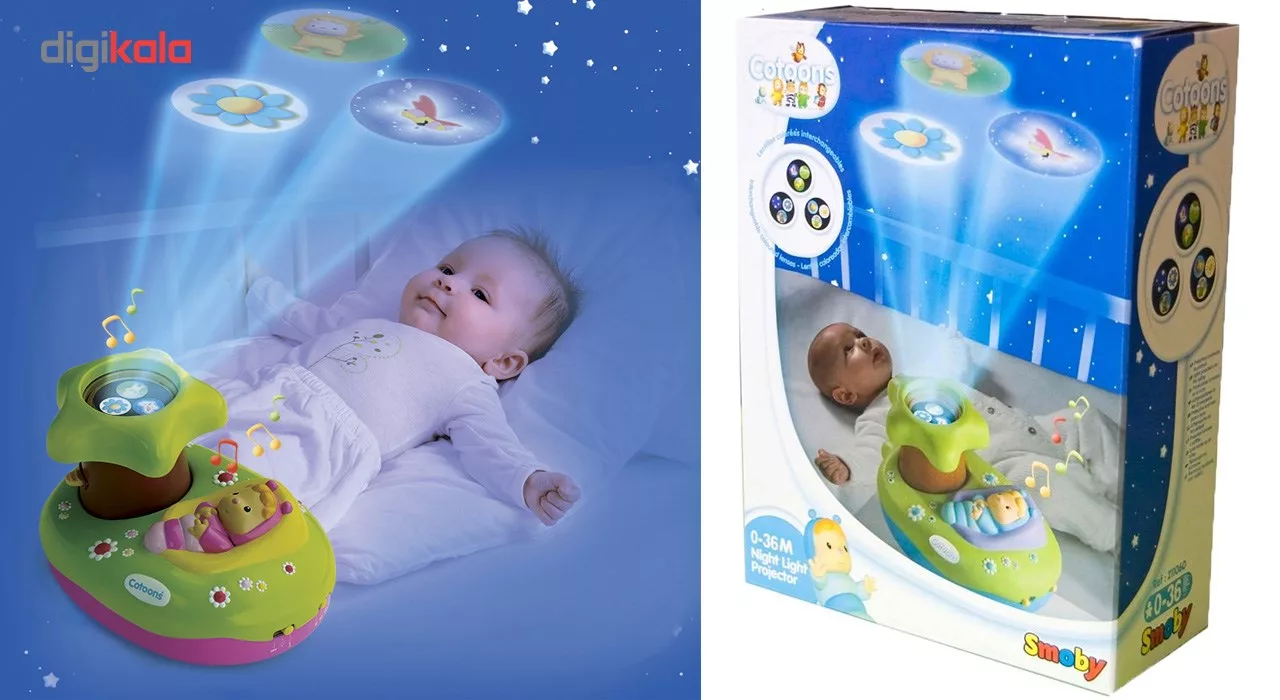 چراغ خواب کودک اسموبی مدل S211422