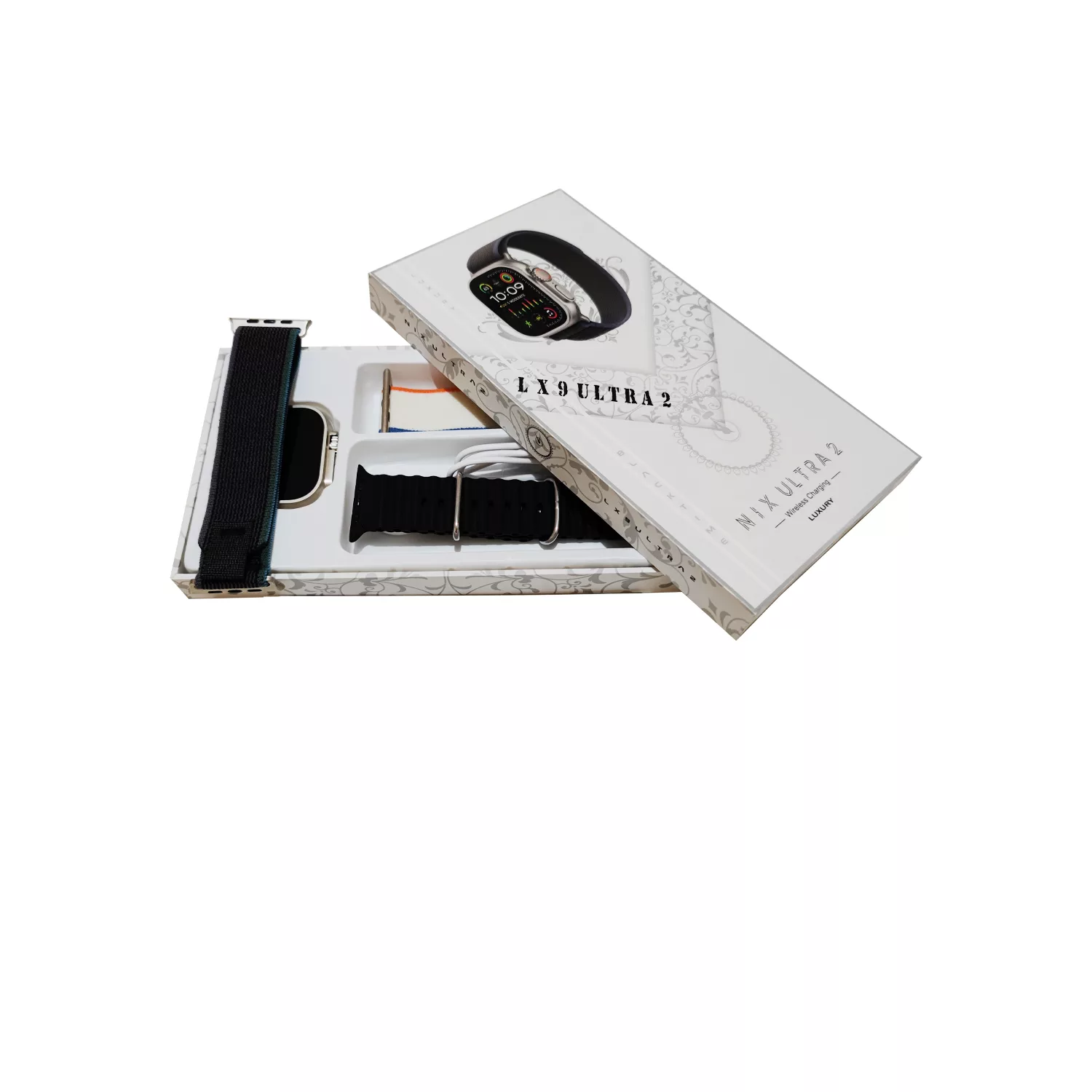 ساعت هوشمند بلک تایم مدل LX9 NIX دارای قابلیت‌های صفحه نمایش رنگی و لمسی، کنترل موسیقی با بند پارچه ای