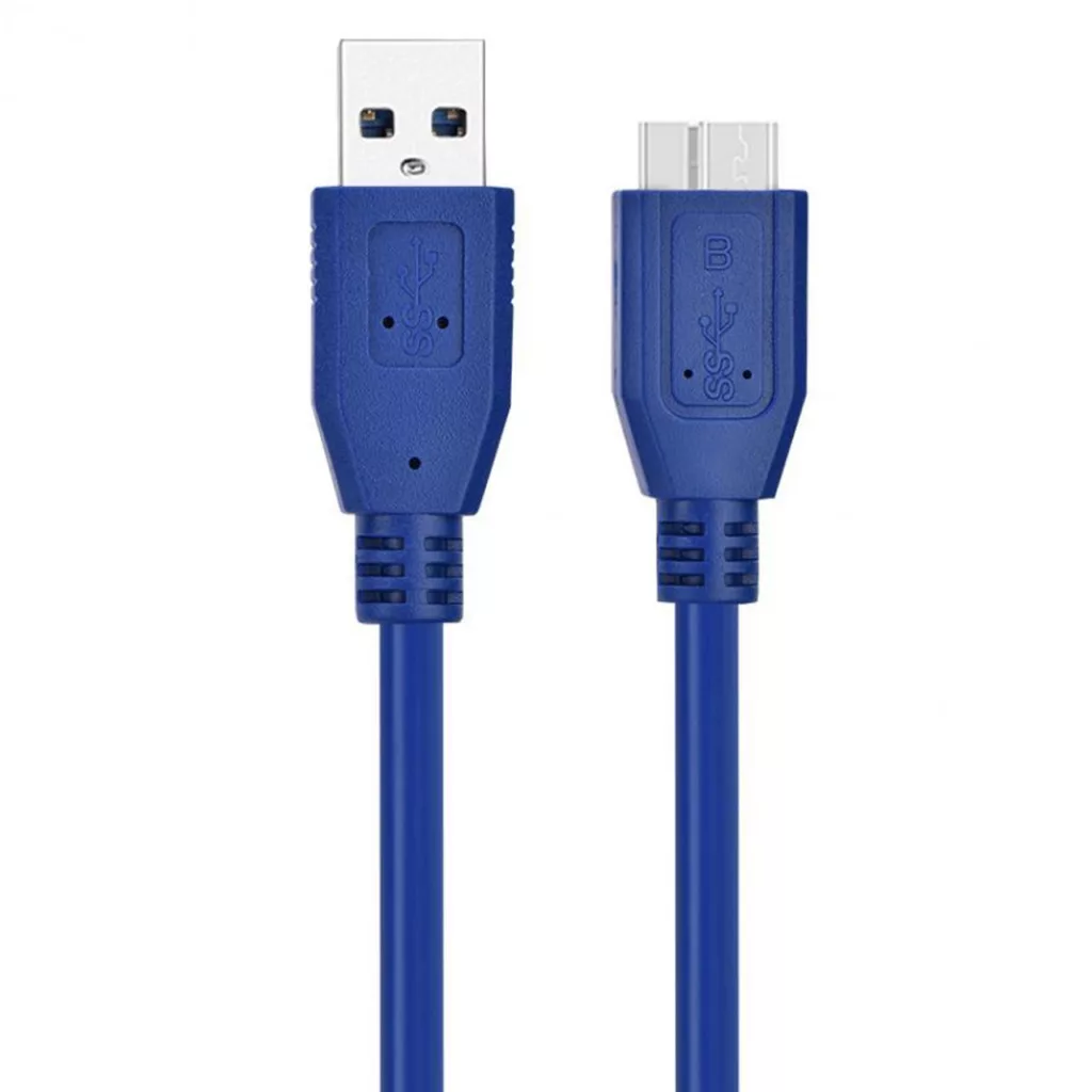 کابل تبدیل usb3.0 به micro-B مدل AM/HDD طول 30 سانتی متر