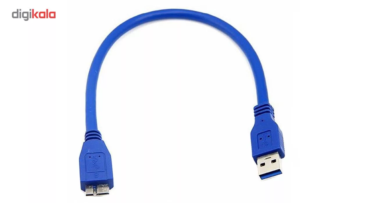 کابل تبدیل usb3.0 به micro-B مدل AM/HDD طول 30 سانتی متر