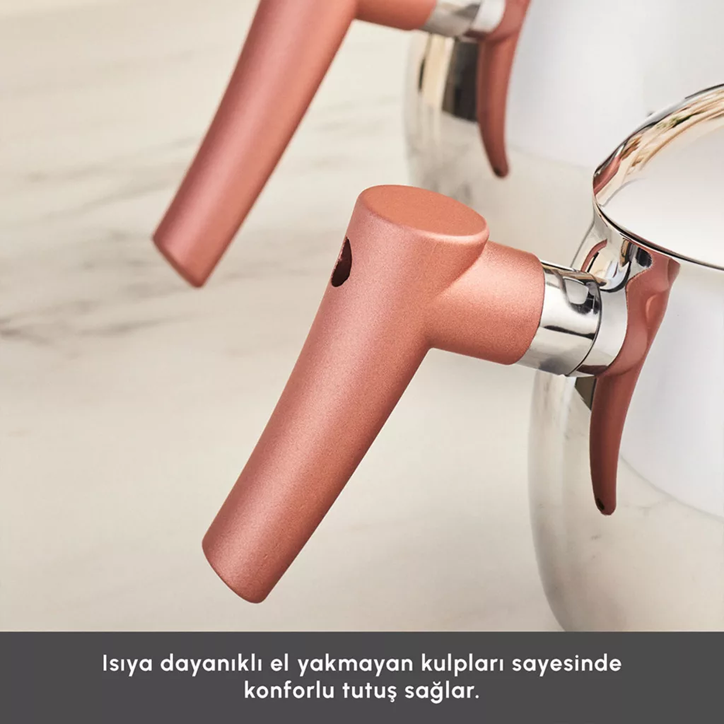 ست کتری و قوری کاراجا مدل SEP-FREZYA Midi گنجایش کتری 1.5 لیتر و گنجایش قوری 1 لیتر