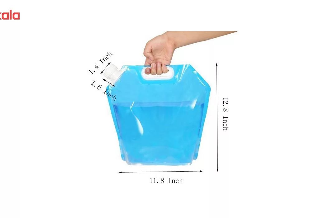 ظرف آب مدل تاشو 5 لیتری