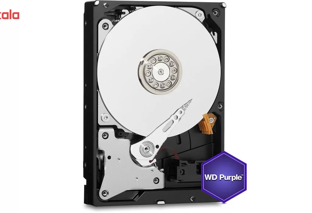 هارددیسک اینترنال وسترن دیجیتال مدل Purple WD100PURZ ظرفیت 10 ترابایت