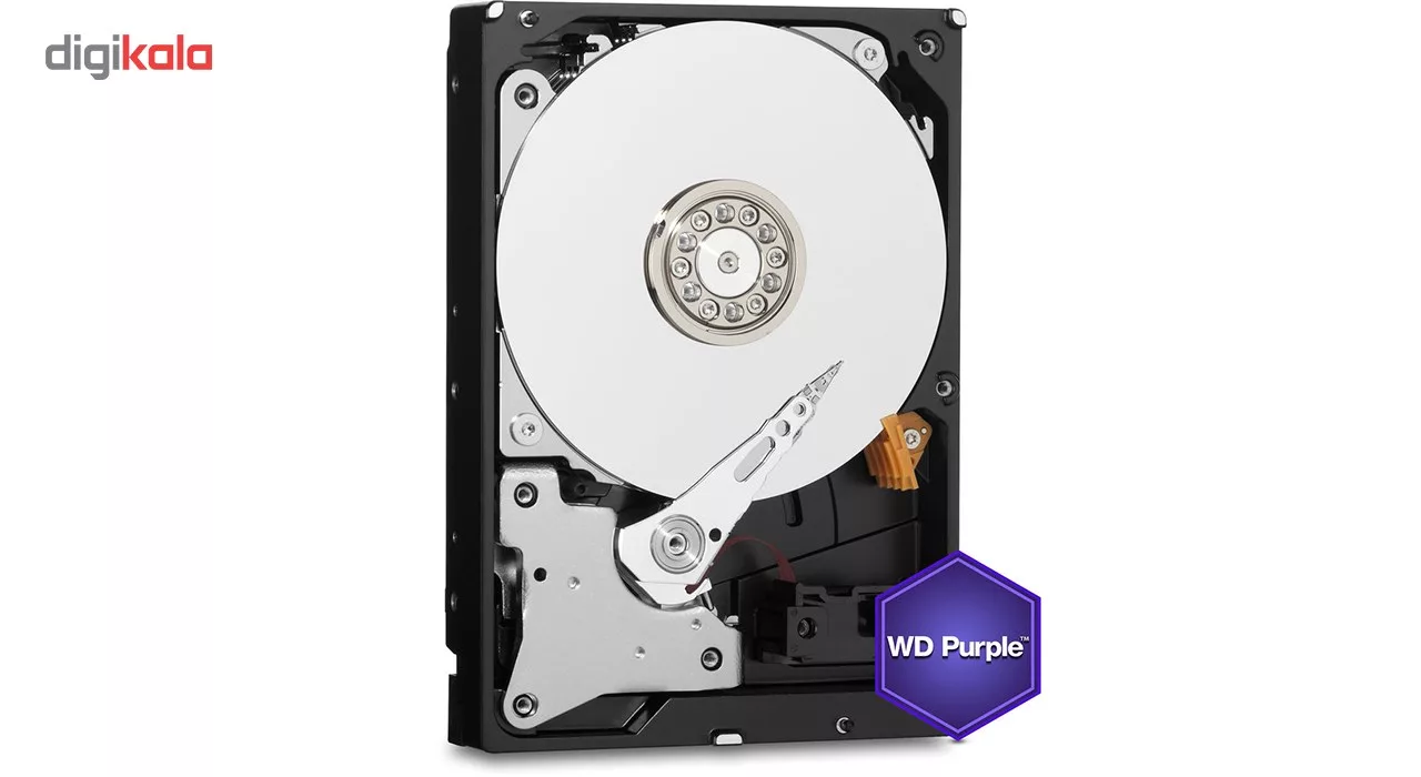 هارددیسک اینترنال وسترن دیجیتال مدل Purple WD100PURZ ظرفیت 10 ترابایت