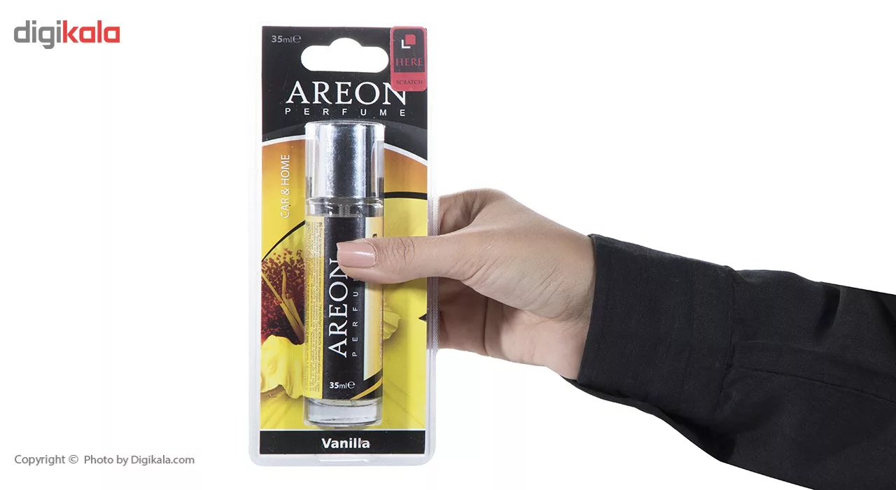 خوشبو کننده ماشین آرئون مدل Perfume با رایحه وانیل