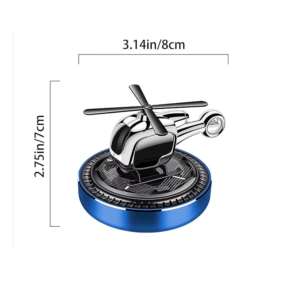 خوشبو کننده خورشیدی خودرو مدل CARLOX طرح هلیکوپتر قرمز